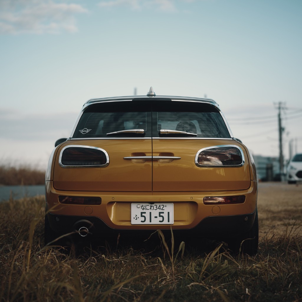 MINIクラブマンのリアビュー